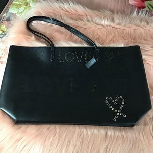 Victoria Secret tote bag.
